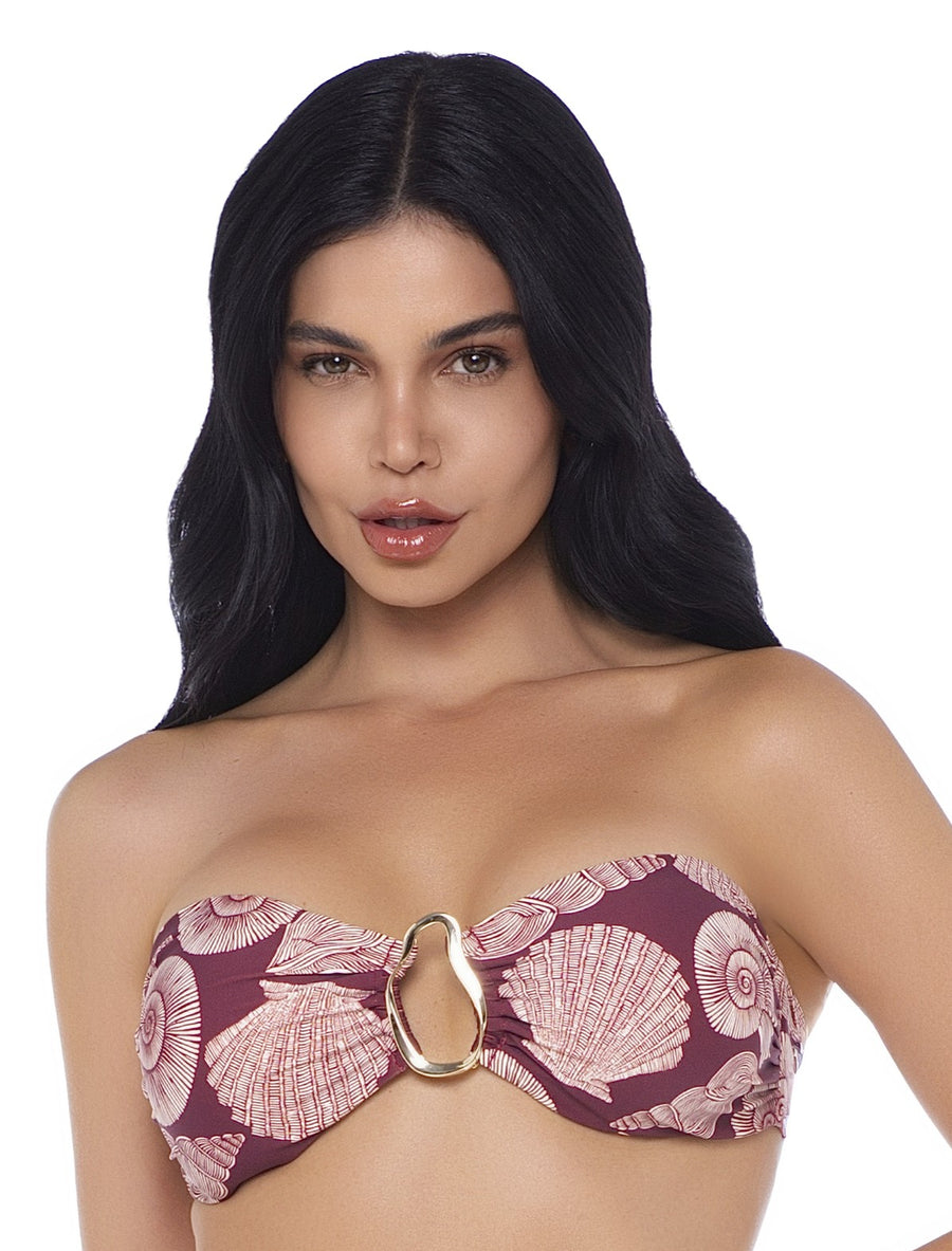 Top Tomara que Caia Estampado