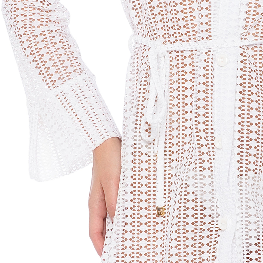 Chemise de Renda Branca