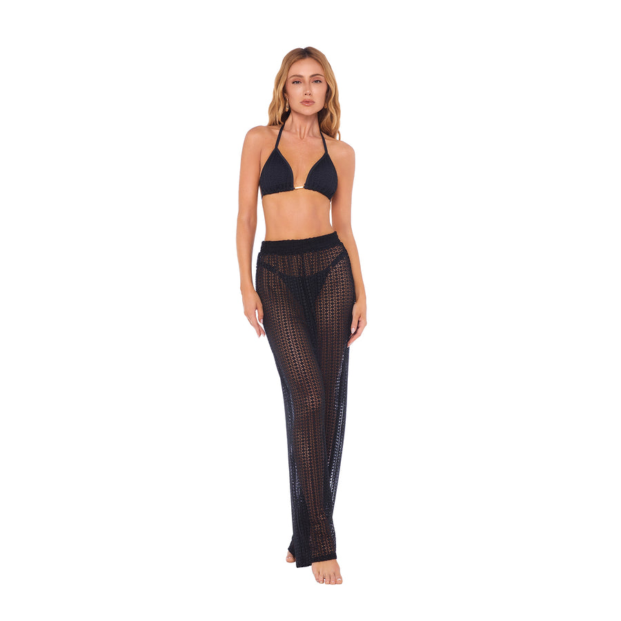 Calça de Renda Preta