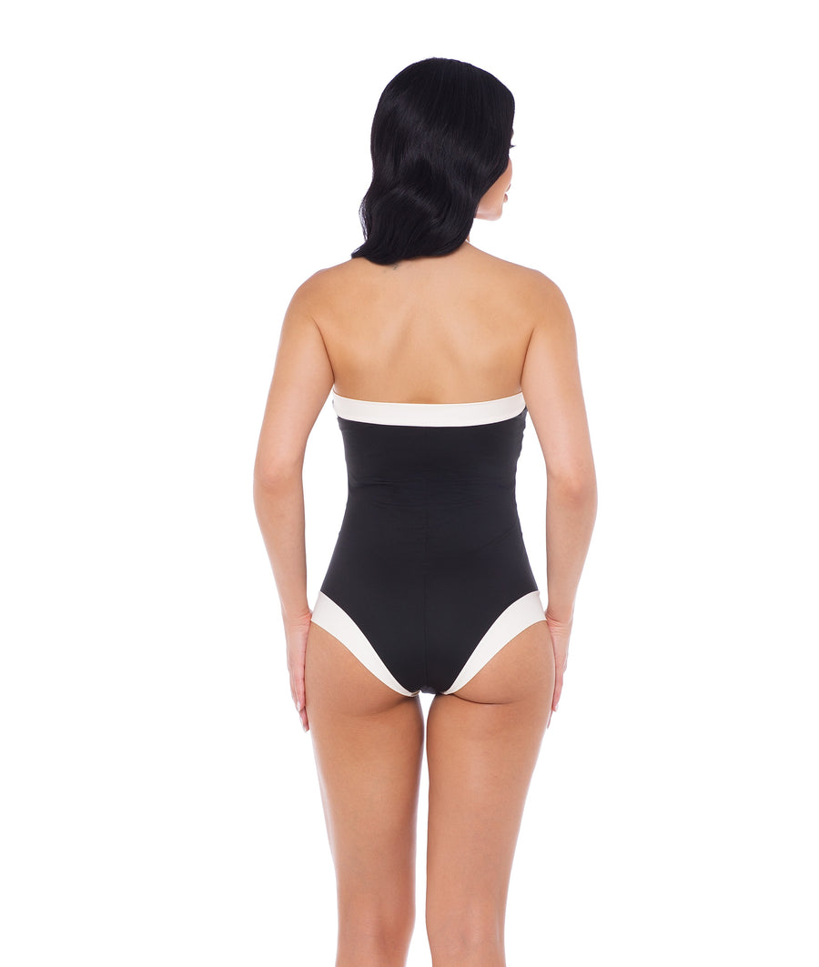 Body Preto e Branco Cor PB