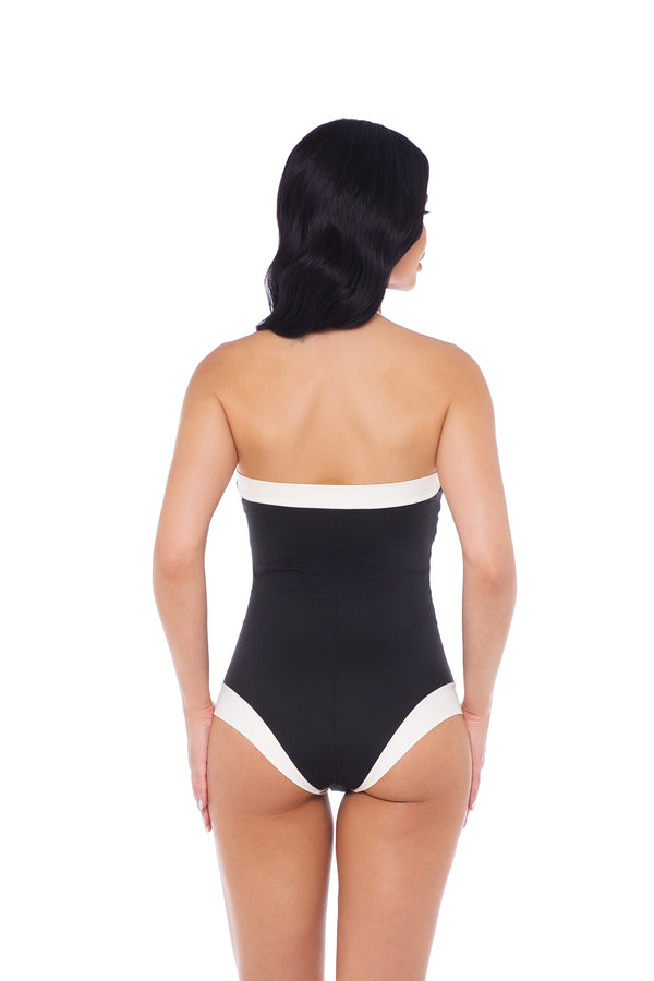 Body Preto e Branco - branco