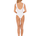 Body Fio Duplo Textura Crochê - Vinho