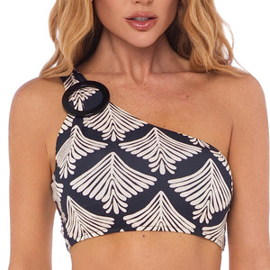 Top Cropped Estampado