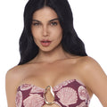 Top Tomara que Caia Estampado