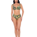 Top Cortininha Estampado 414 - 34E