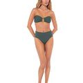 Conjunto Biquini Cor 01 - Top Tomara que Caia Liso Ref 432+532