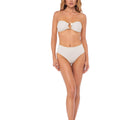 Conjunto Biquini Cor 01 - Top Tomara que Caia Liso Ref 432+532