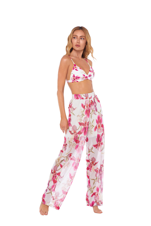 Calça Tule Estampada Estampa 33E